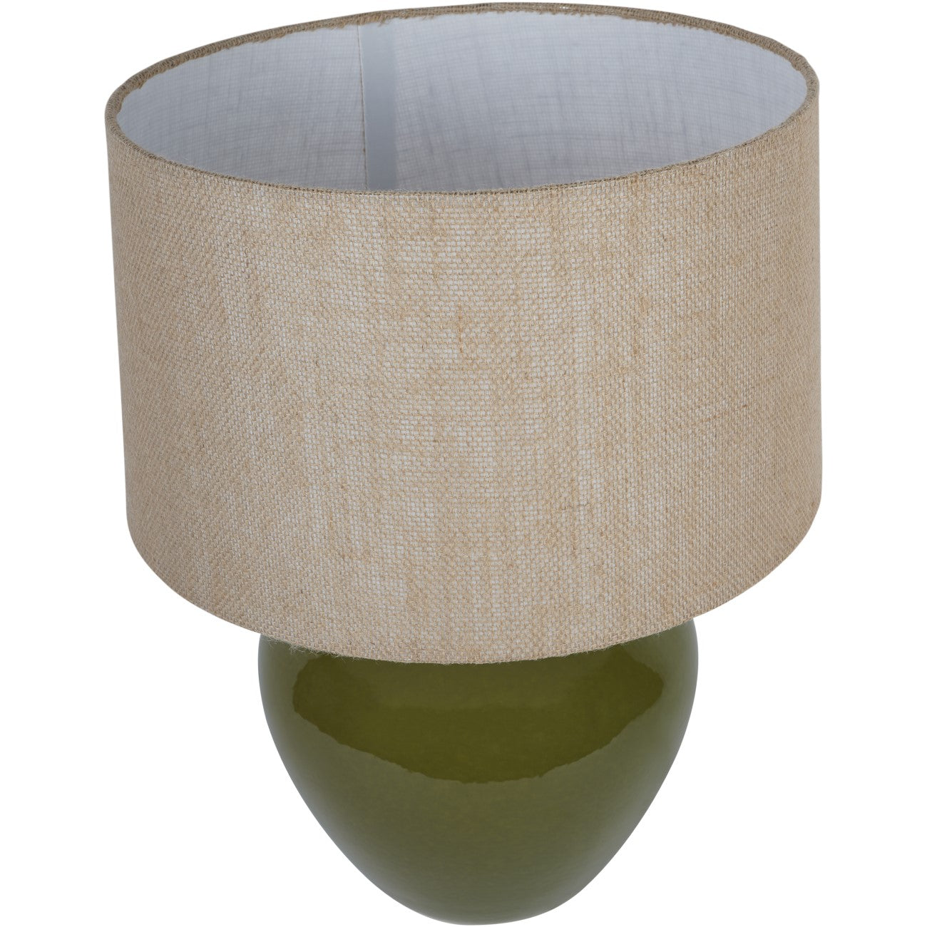 Aubrey Green Ceramic Table Lamp | Large - CLEARANCE